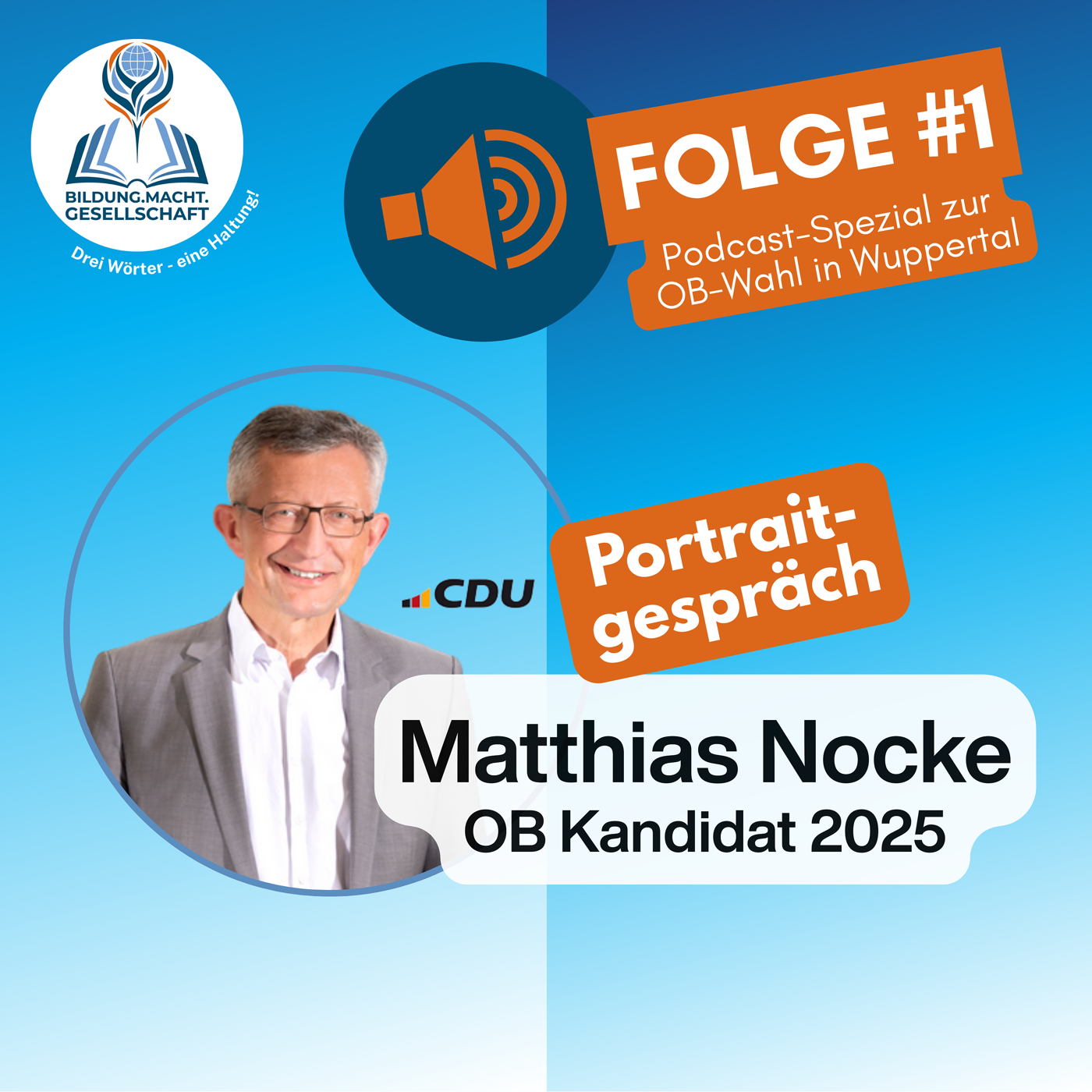 Folge#1 - OB Wuppertal Spezial - Matthias Nocke (CDU)